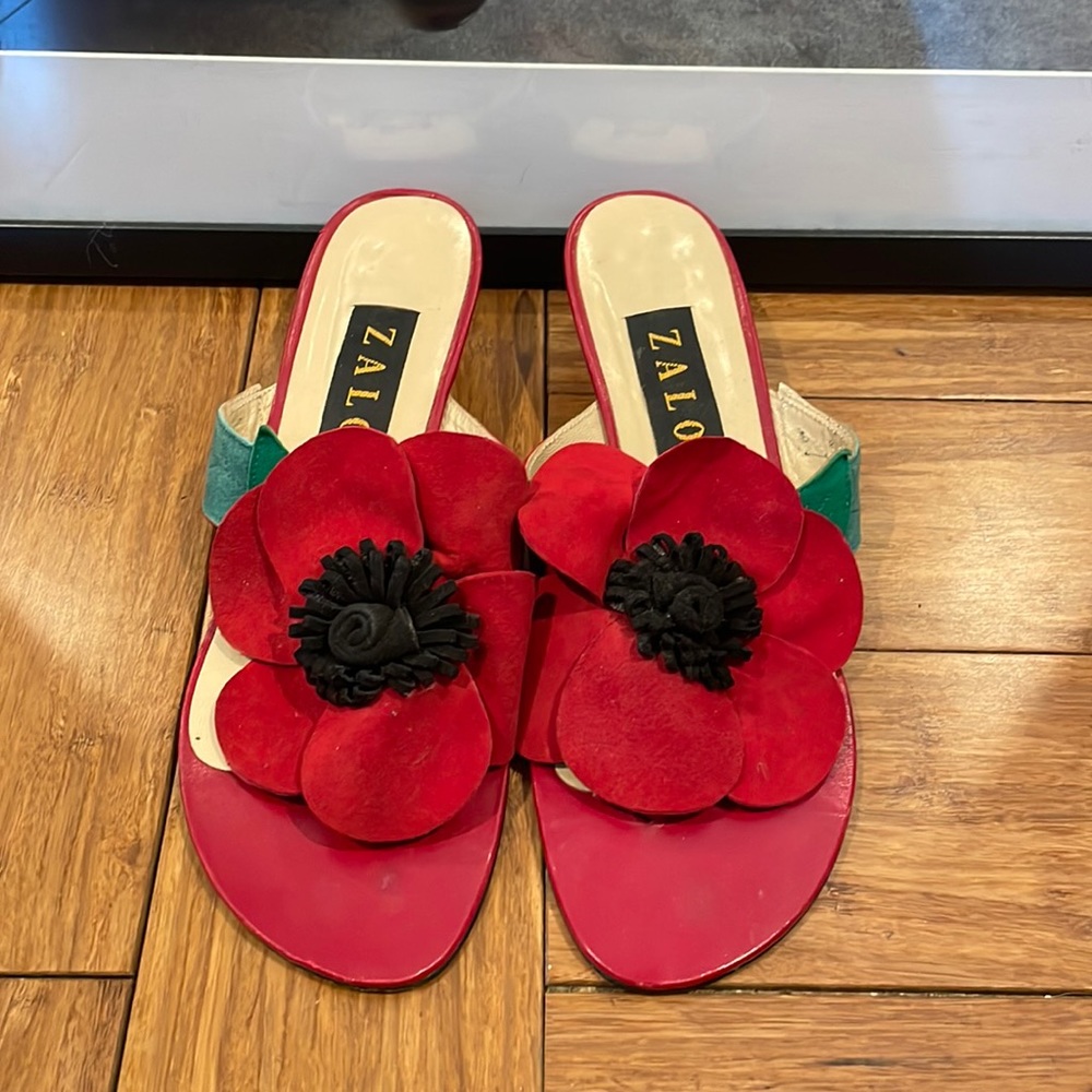 Zalo, Size 8, red shoes